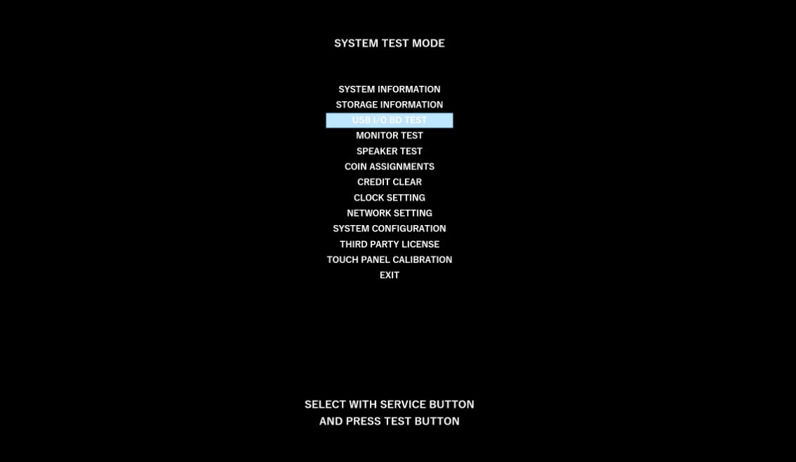 system-test-mode-page